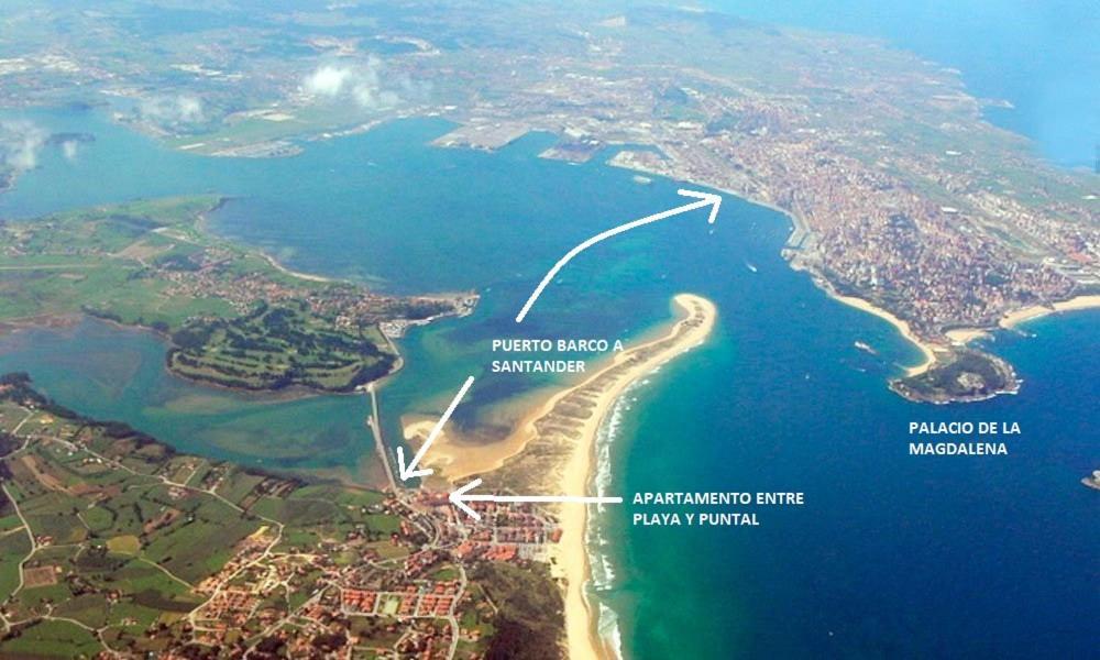 Entre Playa Y Puntal Apartment Somo Bagian luar foto